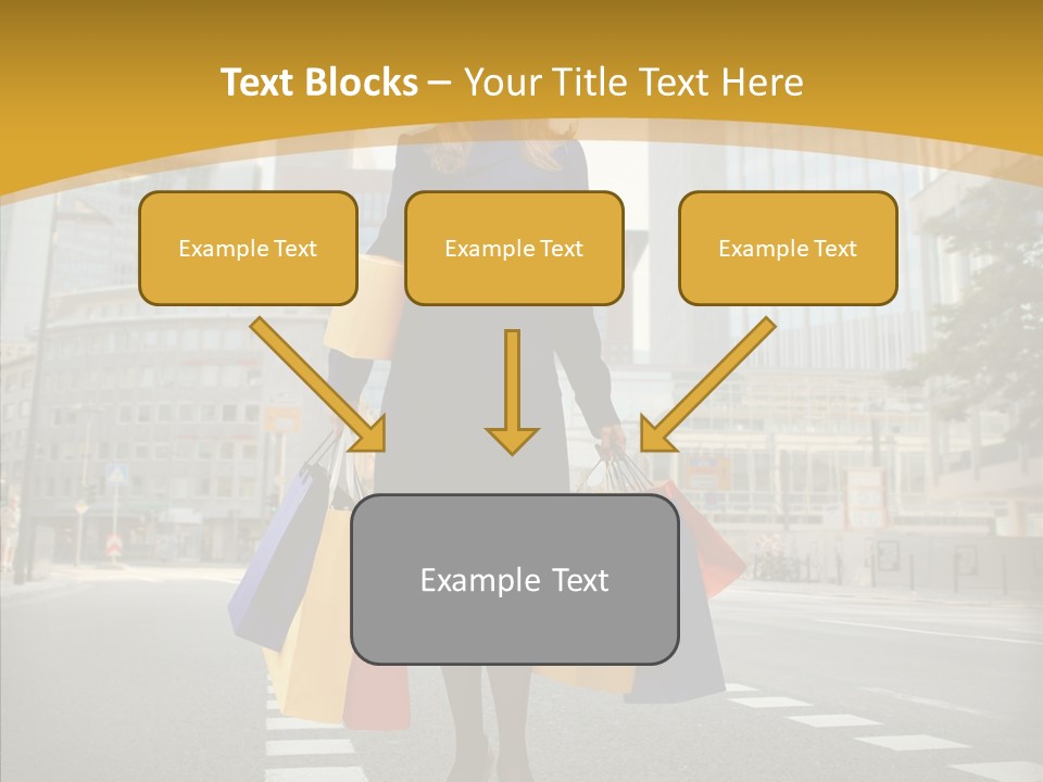 Shop Market City PowerPoint Template