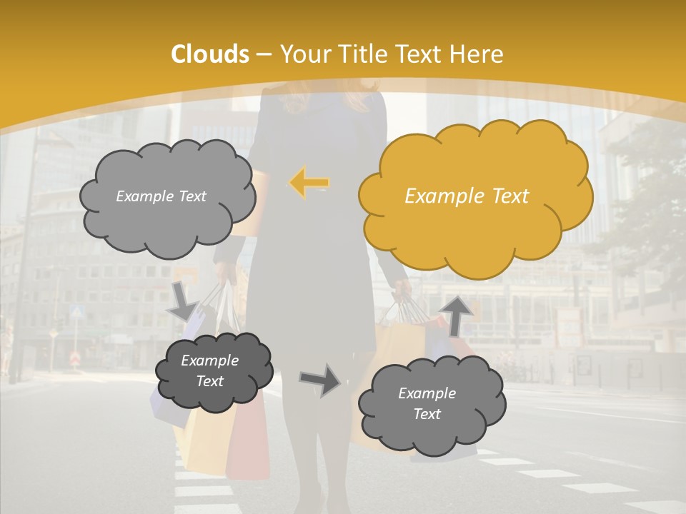 Shop Market City PowerPoint Template