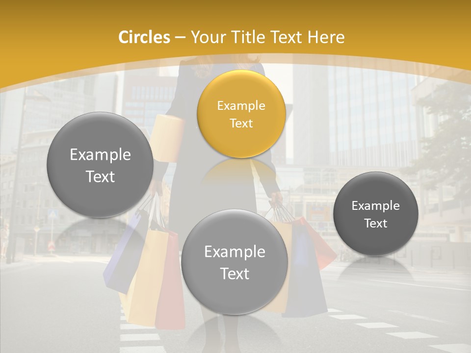 Shop Market City PowerPoint Template