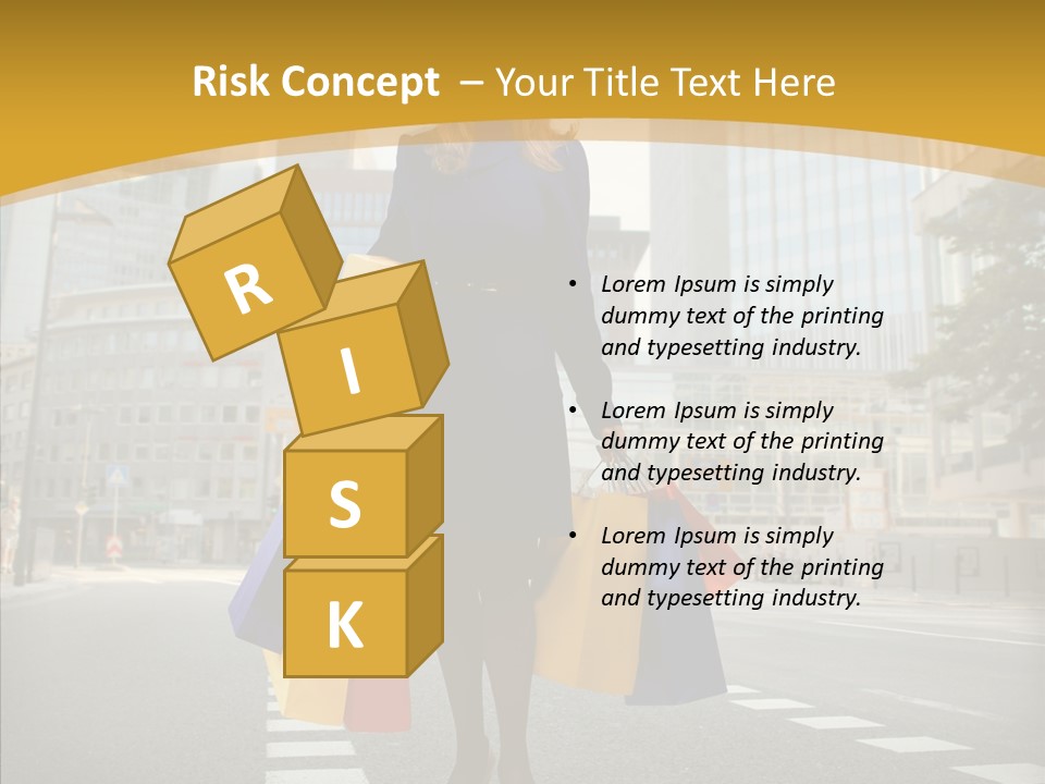 Shop Market City PowerPoint Template