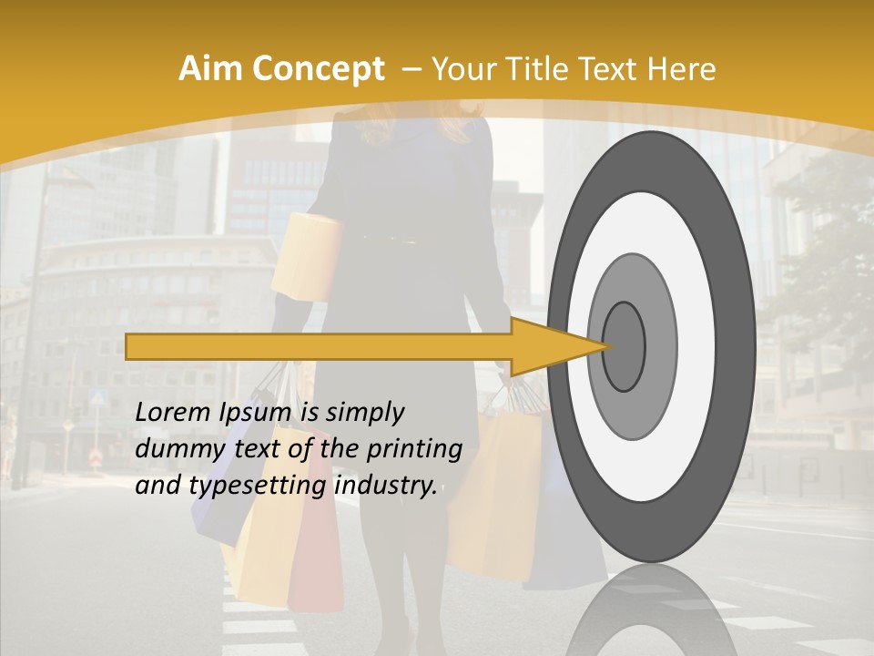 Shop Market City PowerPoint Template