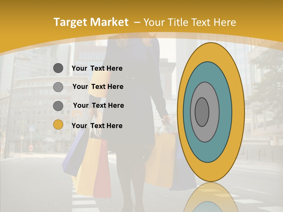 Shop Market City PowerPoint Template
