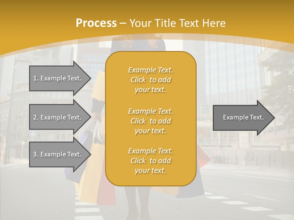 Shop Market City PowerPoint Template