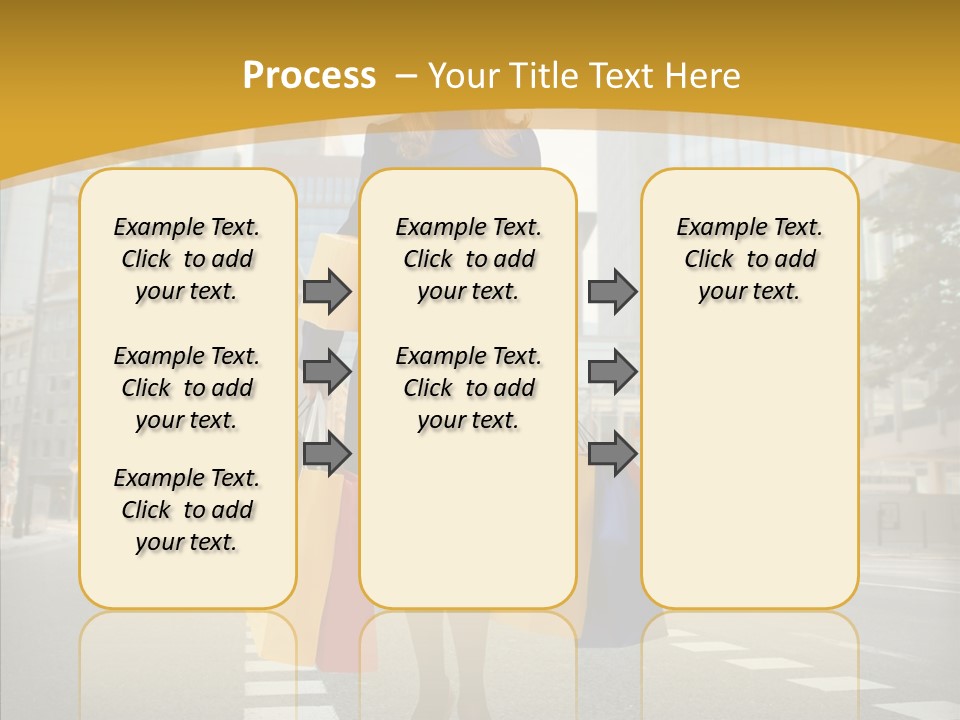 Shop Market City PowerPoint Template