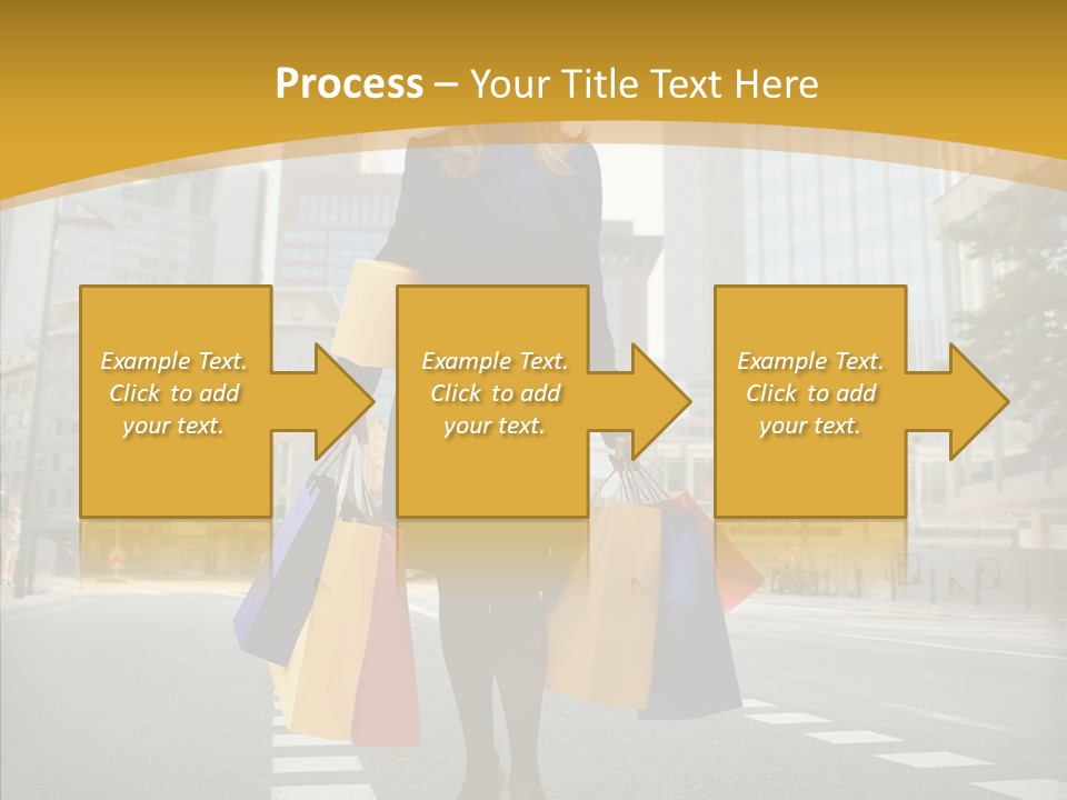 Shop Market City PowerPoint Template