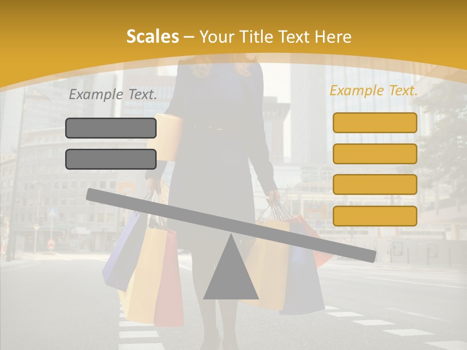Shop Market City PowerPoint Template