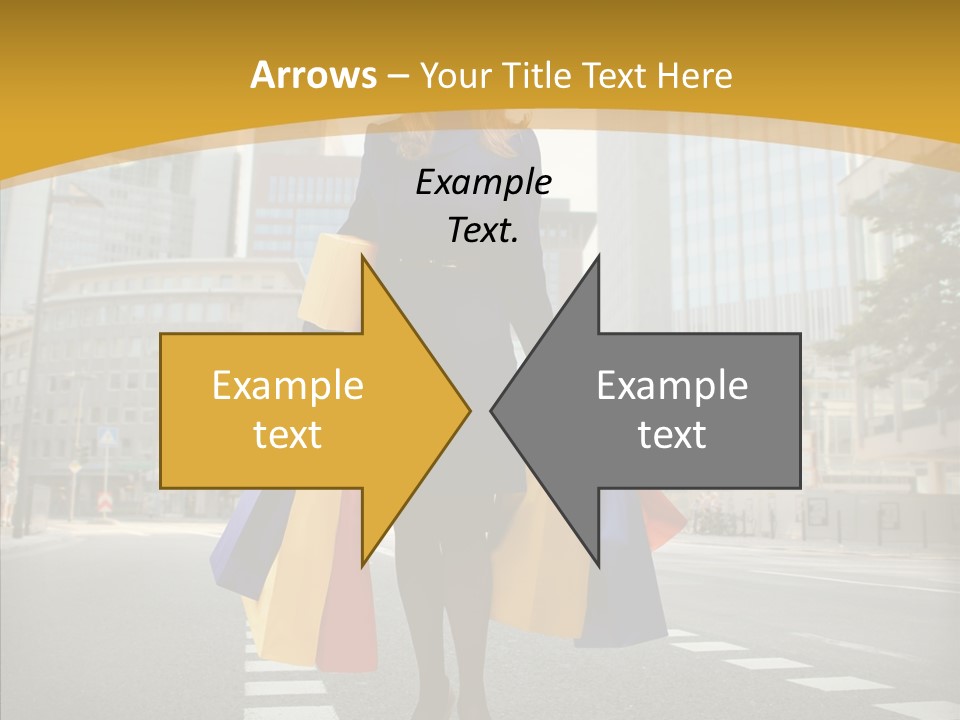 Shop Market City PowerPoint Template