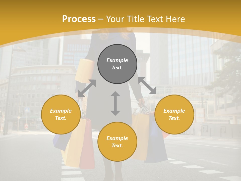 Shop Market City PowerPoint Template