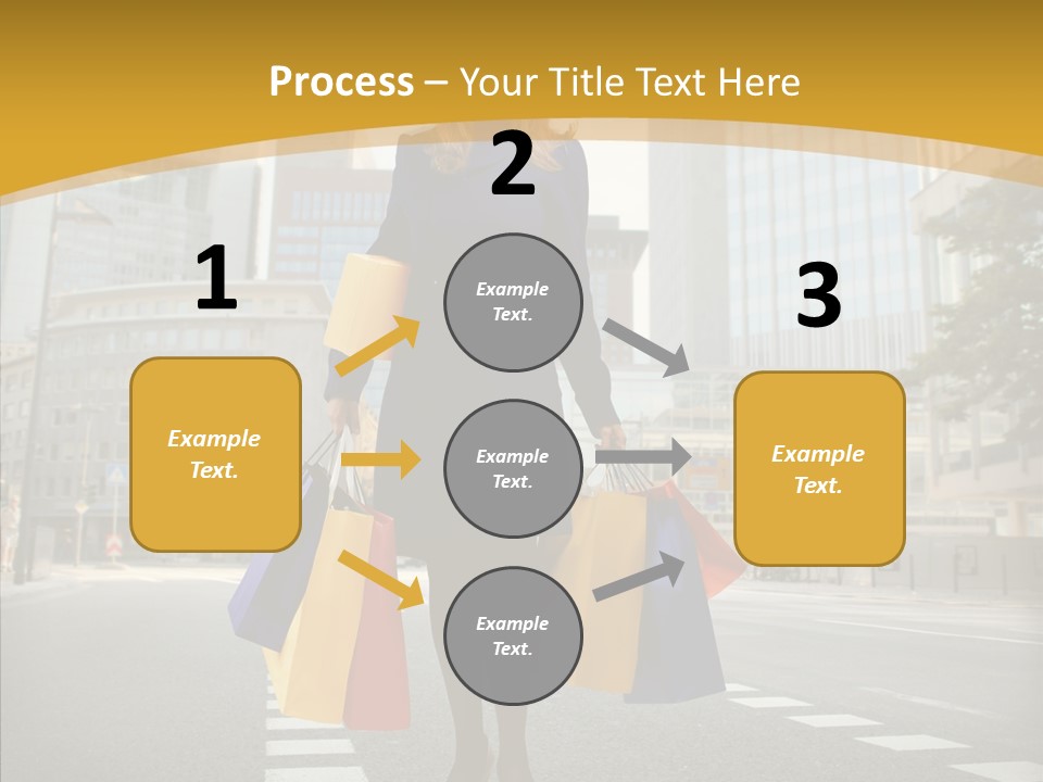 Shop Market City PowerPoint Template