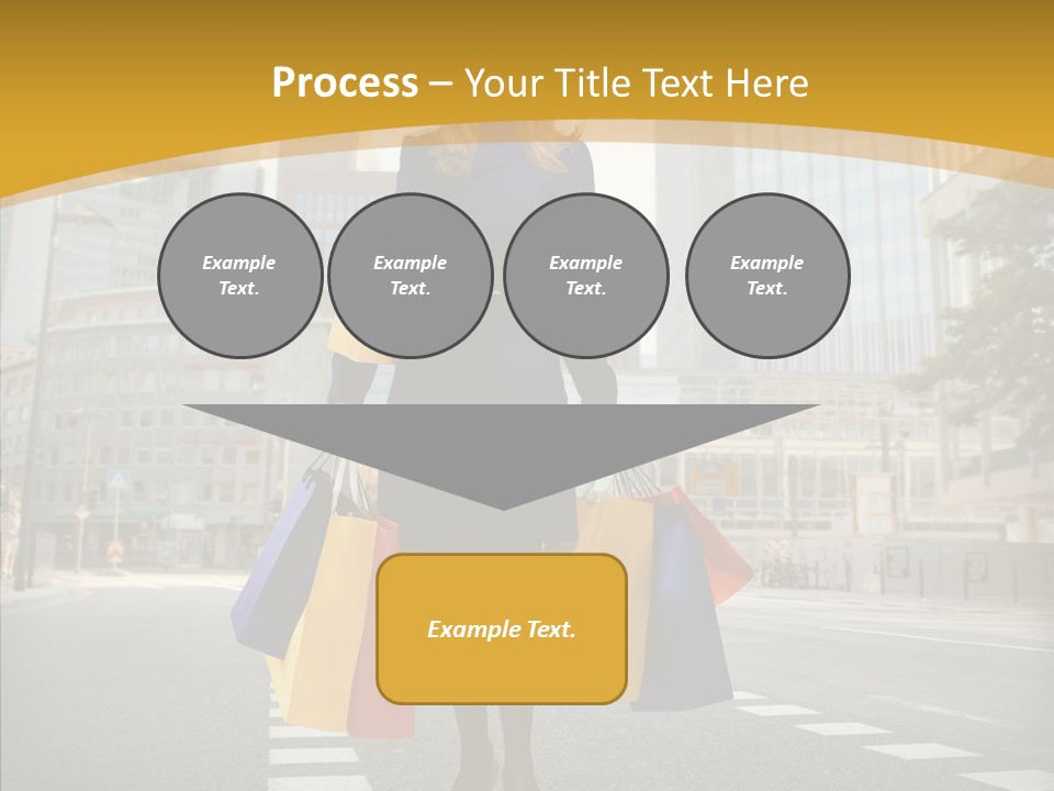 Shop Market City PowerPoint Template