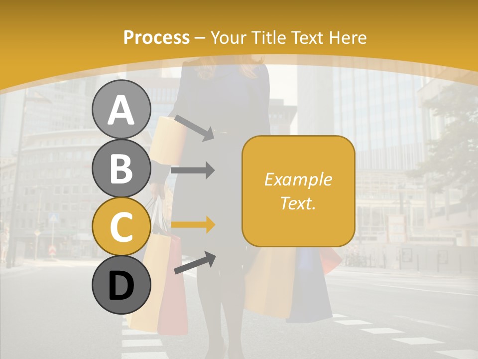 Shop Market City PowerPoint Template