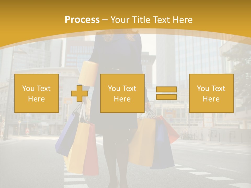 Shop Market City PowerPoint Template