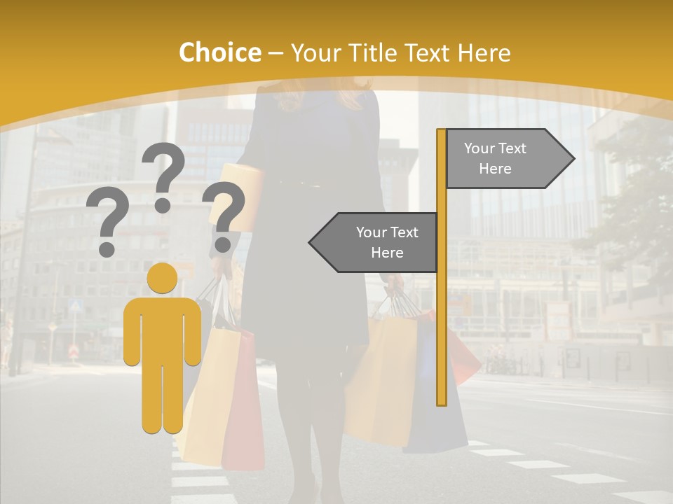 Shop Market City PowerPoint Template