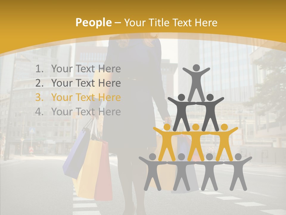 Shop Market City PowerPoint Template