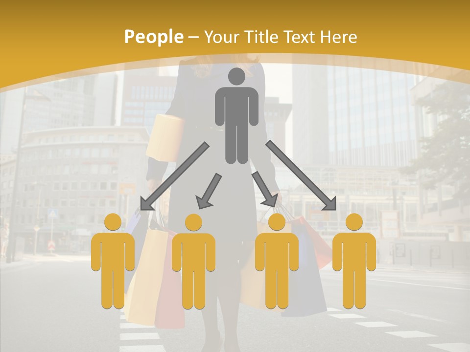 Shop Market City PowerPoint Template