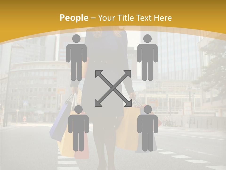 Shop Market City PowerPoint Template