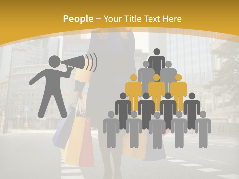 Shop Market City PowerPoint Template