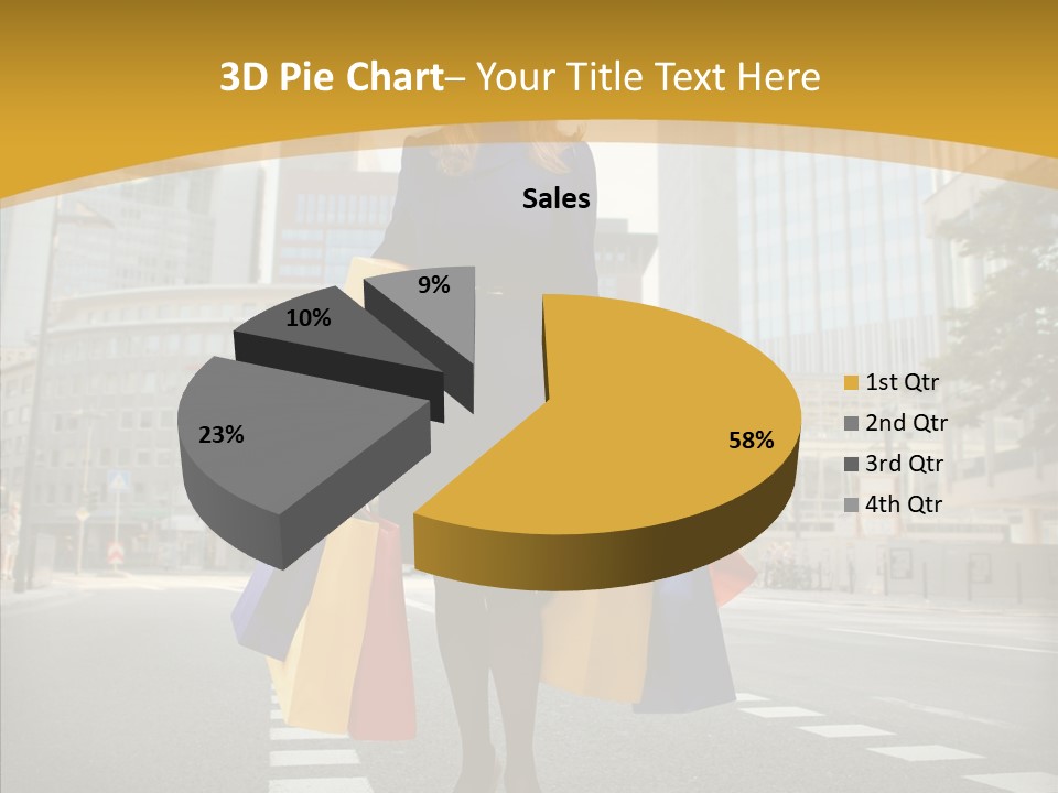 Shop Market City PowerPoint Template