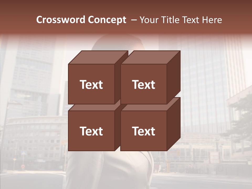 Profile Crosswalk Elegant PowerPoint Template