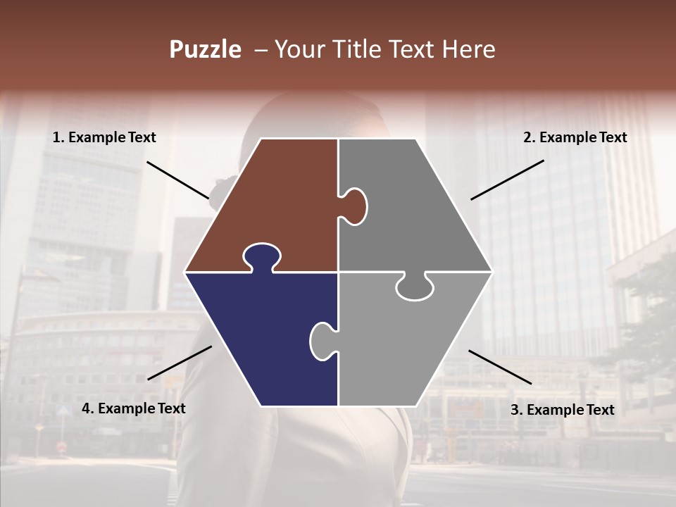 Profile Crosswalk Elegant PowerPoint Template