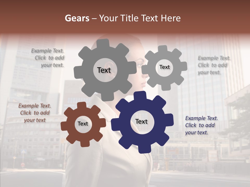 Profile Crosswalk Elegant PowerPoint Template