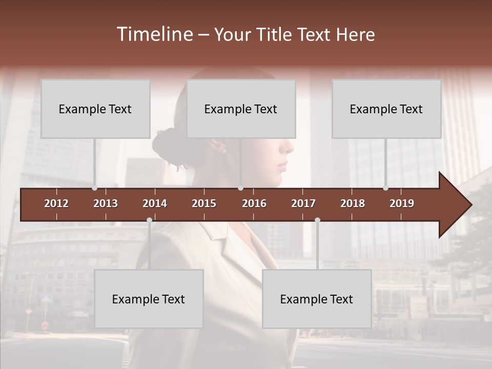 Profile Crosswalk Elegant PowerPoint Template