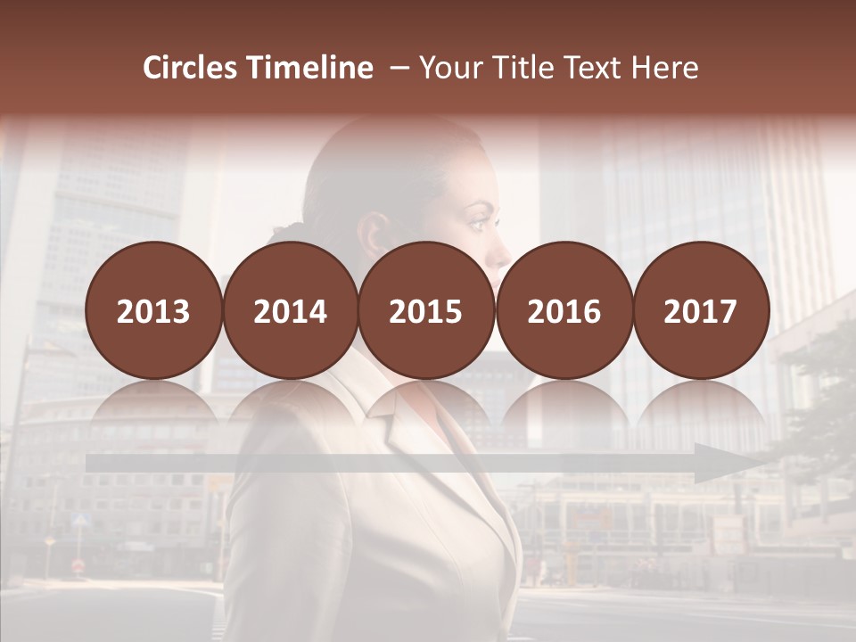 Profile Crosswalk Elegant PowerPoint Template