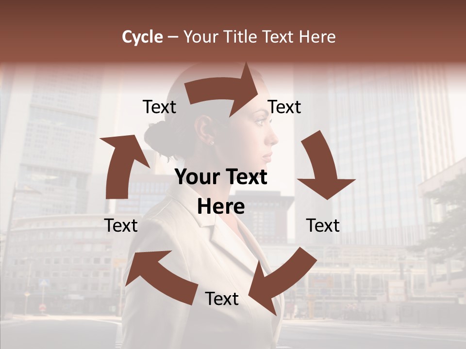 Profile Crosswalk Elegant PowerPoint Template