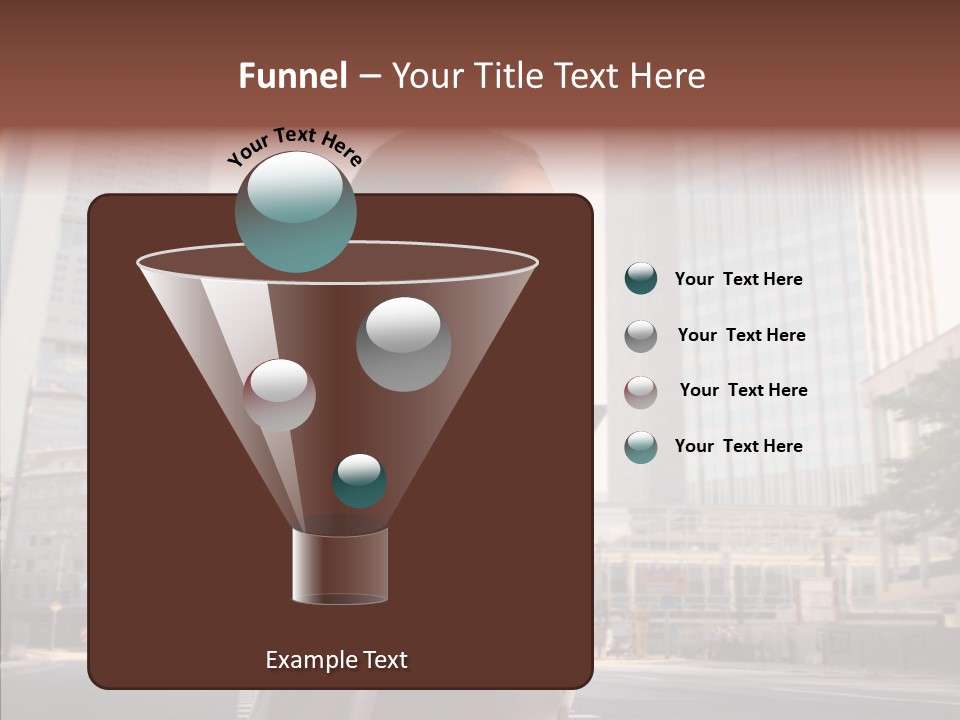 Profile Crosswalk Elegant PowerPoint Template