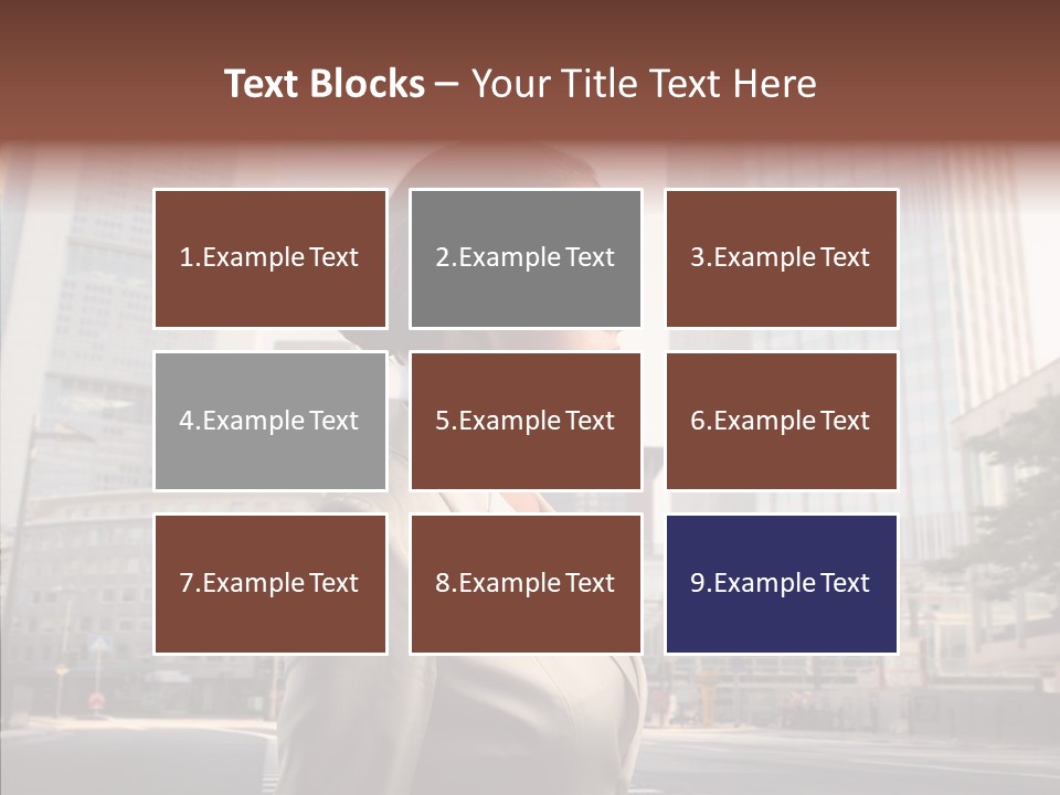 Profile Crosswalk Elegant PowerPoint Template