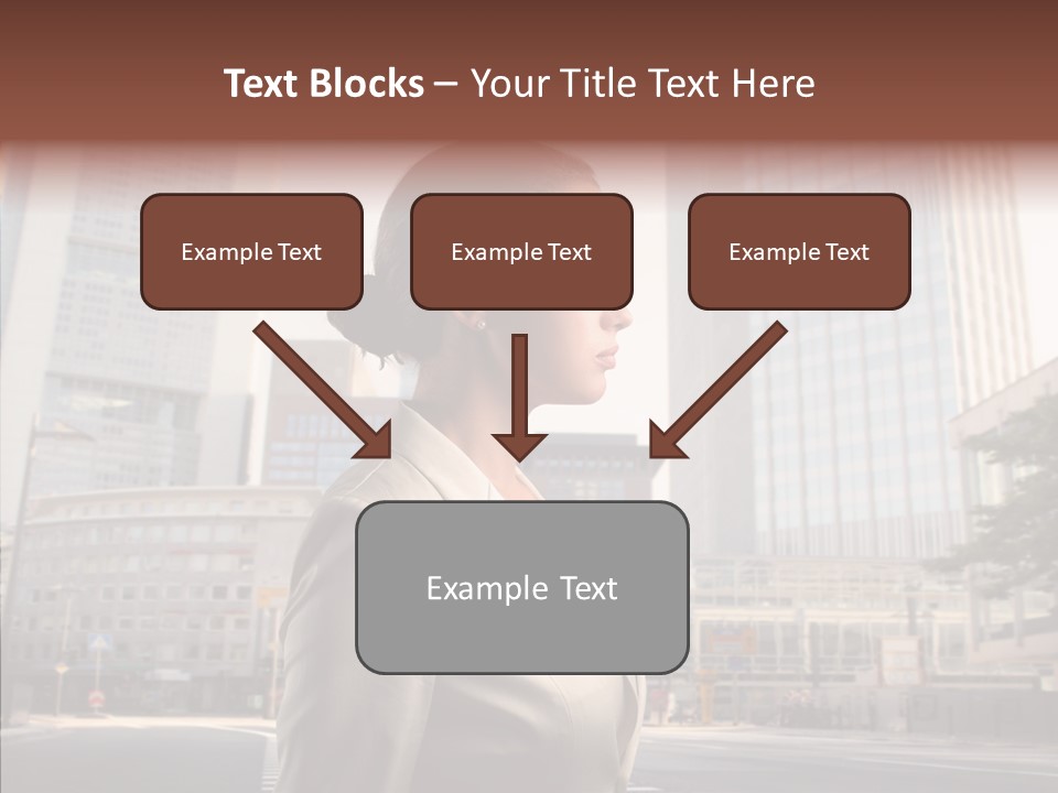 Profile Crosswalk Elegant PowerPoint Template