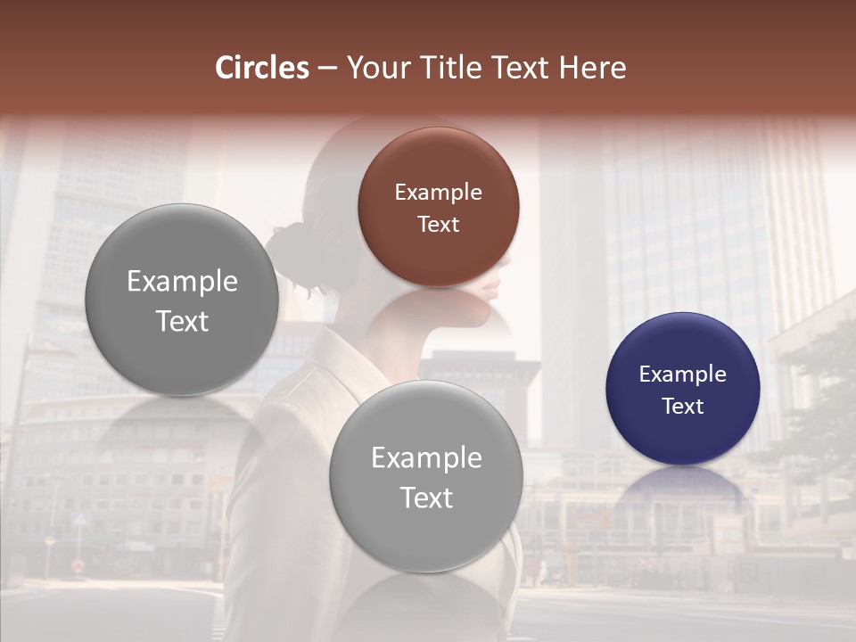Profile Crosswalk Elegant PowerPoint Template