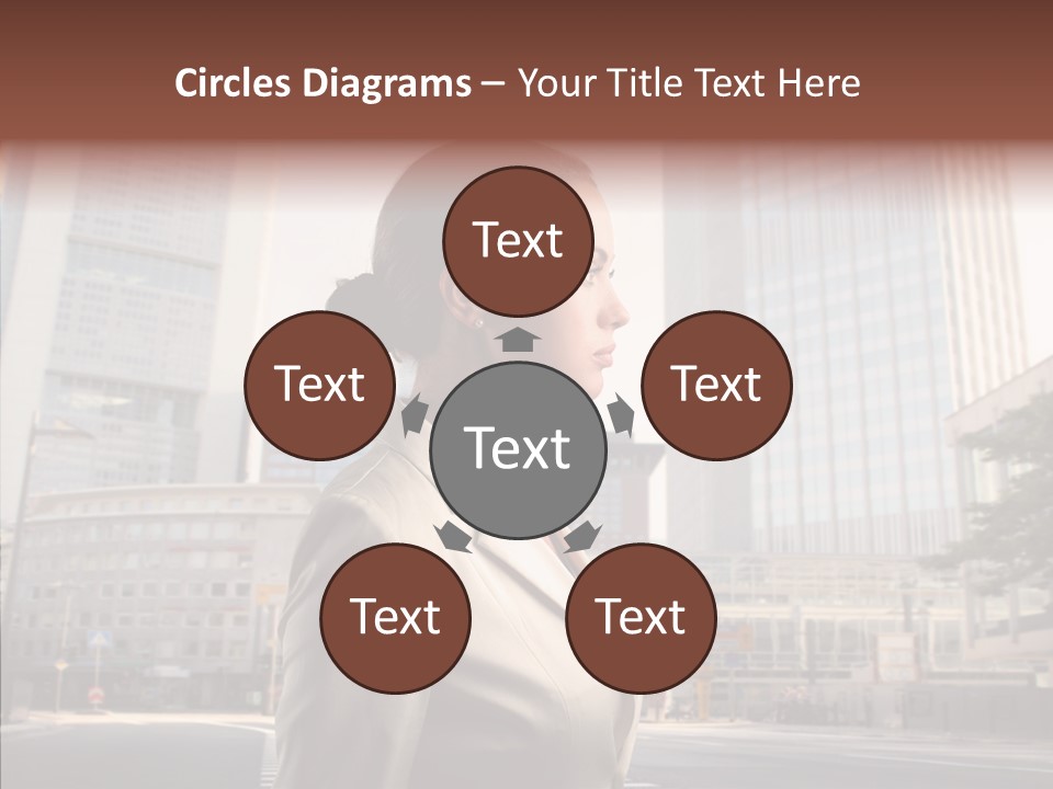 Profile Crosswalk Elegant PowerPoint Template