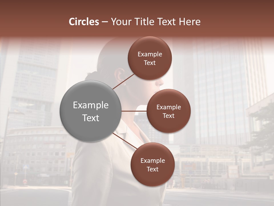 Profile Crosswalk Elegant PowerPoint Template