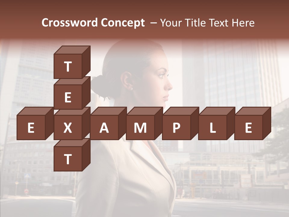 Profile Crosswalk Elegant PowerPoint Template
