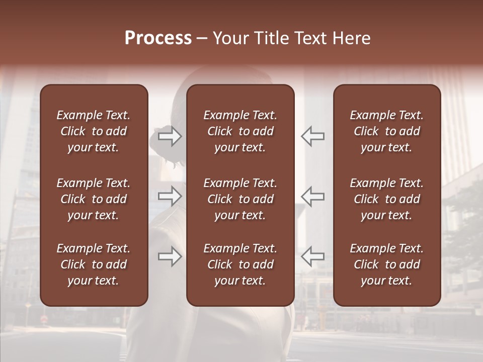 Profile Crosswalk Elegant PowerPoint Template