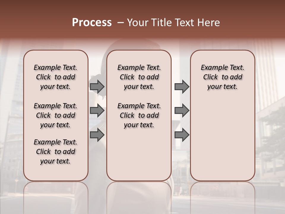 Profile Crosswalk Elegant PowerPoint Template
