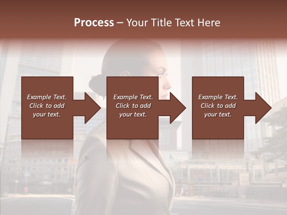 Profile Crosswalk Elegant PowerPoint Template