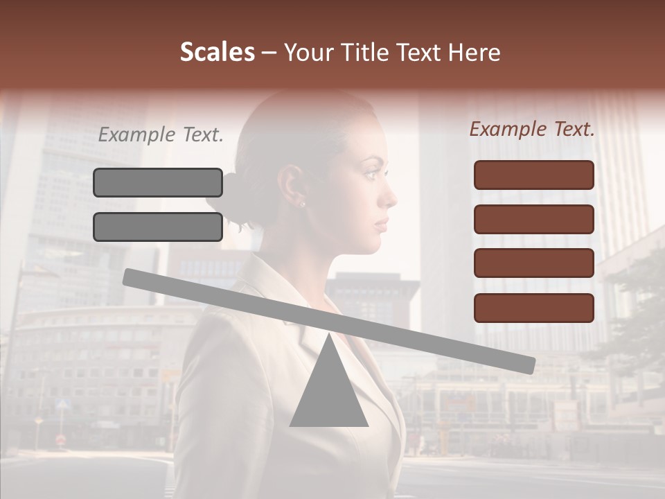 Profile Crosswalk Elegant PowerPoint Template