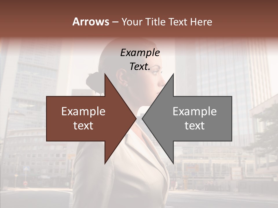 Profile Crosswalk Elegant PowerPoint Template
