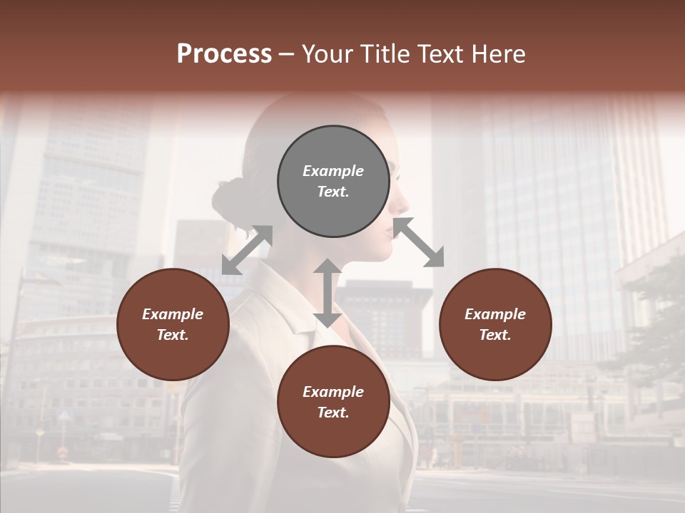 Profile Crosswalk Elegant PowerPoint Template