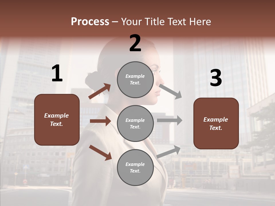 Profile Crosswalk Elegant PowerPoint Template