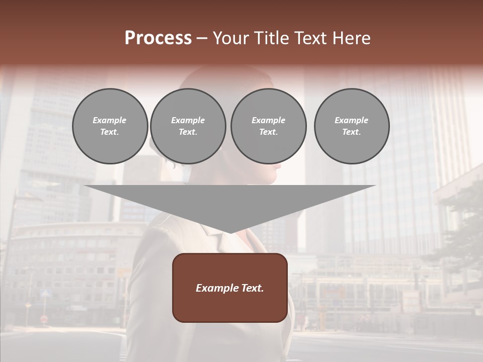 Profile Crosswalk Elegant PowerPoint Template