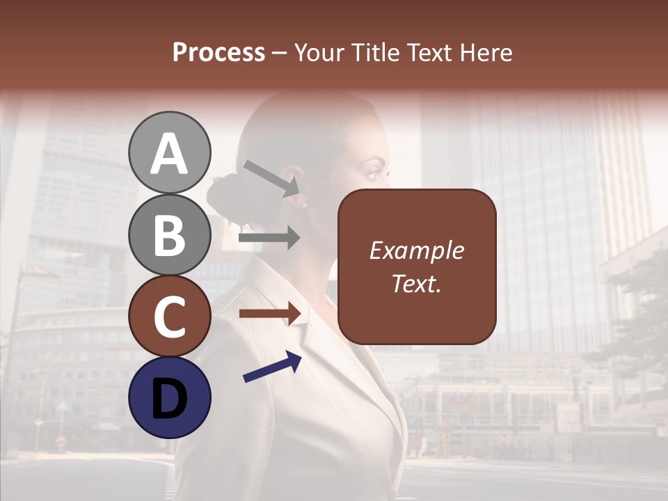 Profile Crosswalk Elegant PowerPoint Template