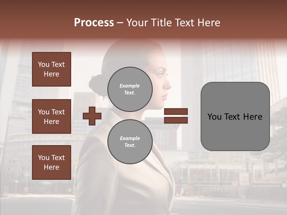 Profile Crosswalk Elegant PowerPoint Template