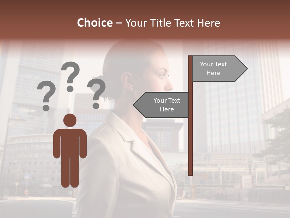 Profile Crosswalk Elegant PowerPoint Template