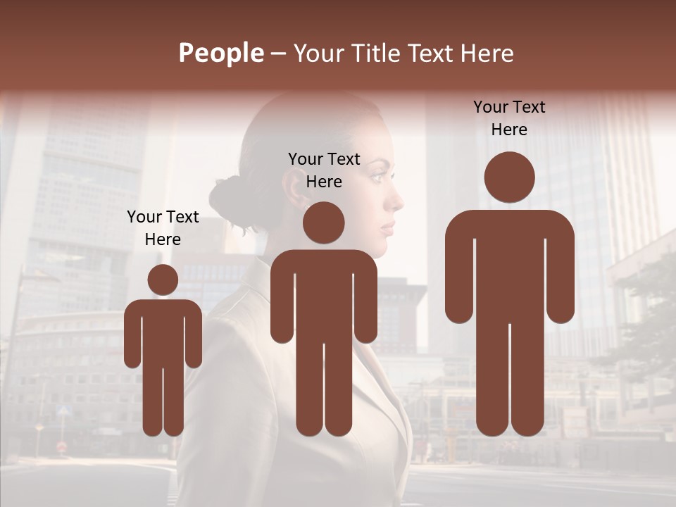 Profile Crosswalk Elegant PowerPoint Template