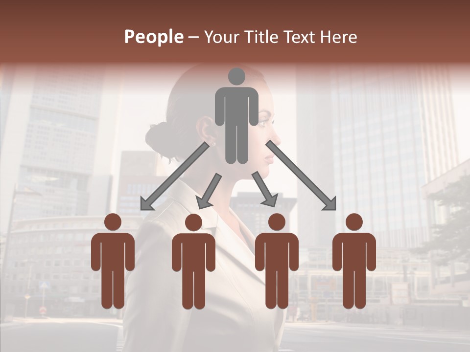 Profile Crosswalk Elegant PowerPoint Template