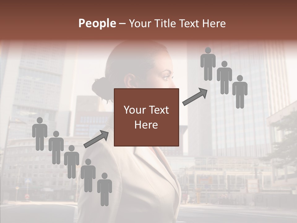 Profile Crosswalk Elegant PowerPoint Template