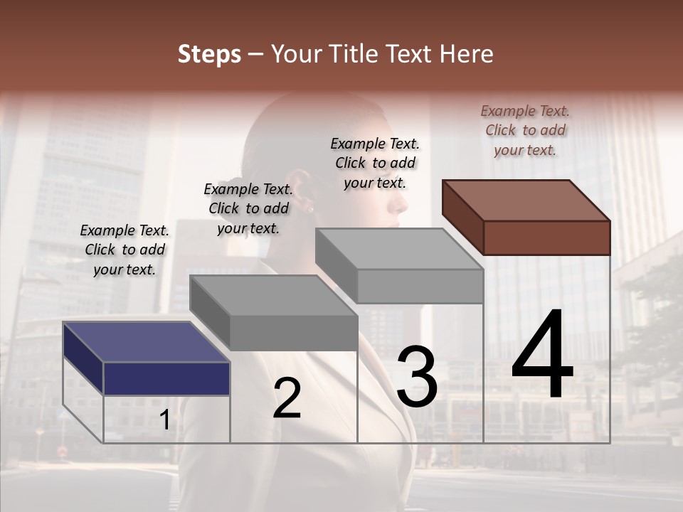 Profile Crosswalk Elegant PowerPoint Template